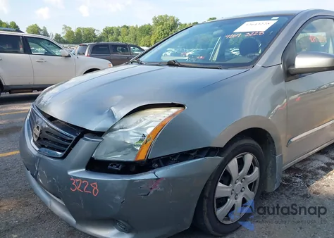 2010 Nissan Sentra 2.0S из США, поврежденный, VIN 3N1AB6AP3AL614108